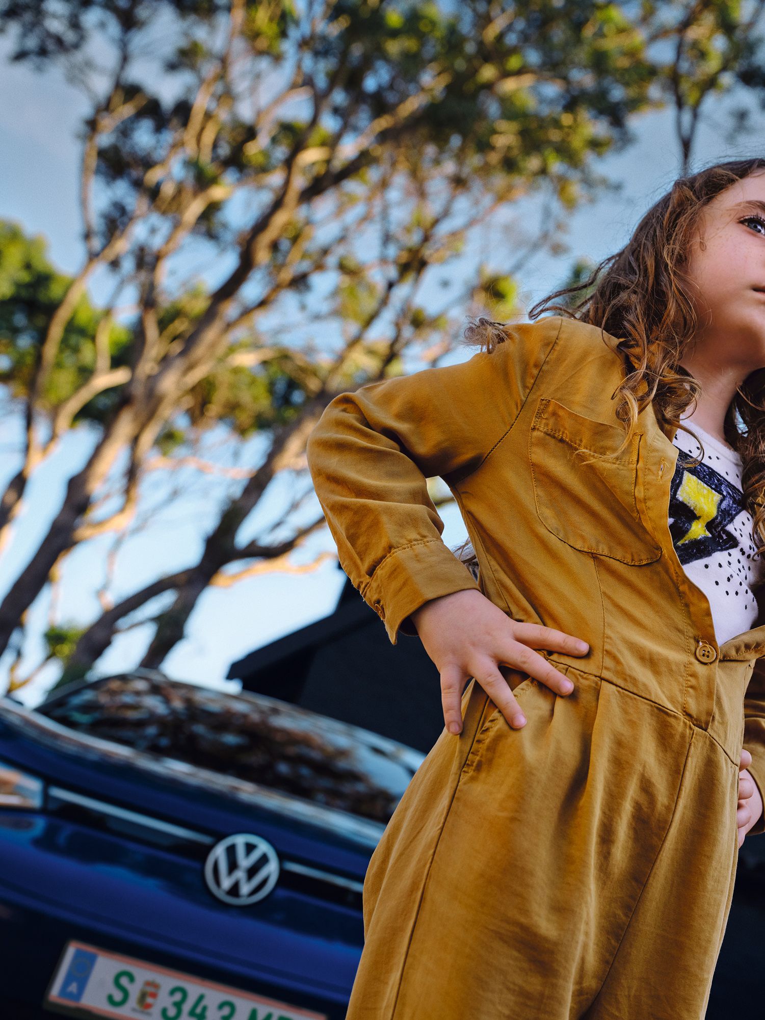 VW ID.4 fëmija po ha një copë pica