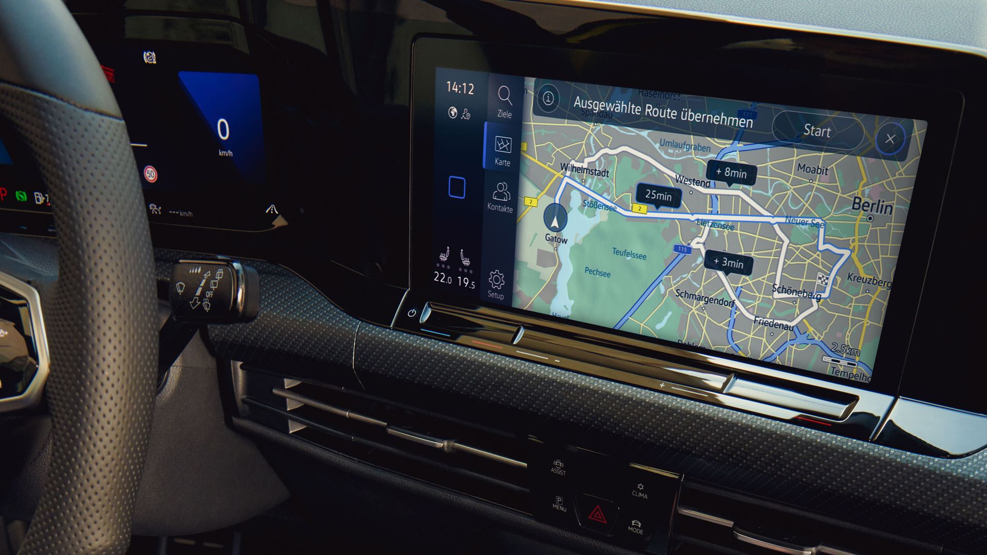 VW Golf me sistem navigimi Discover Pro