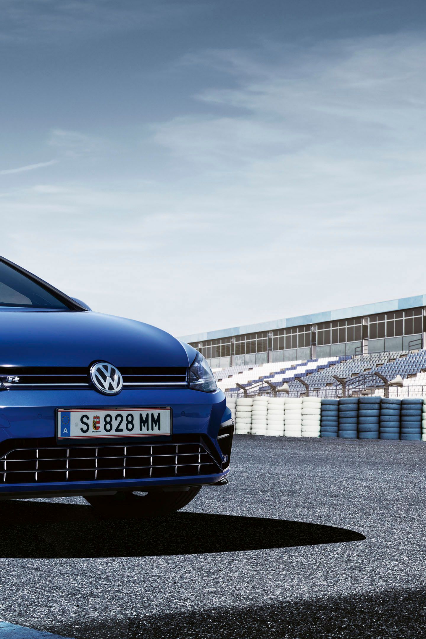vw golf r blau lapiz blue