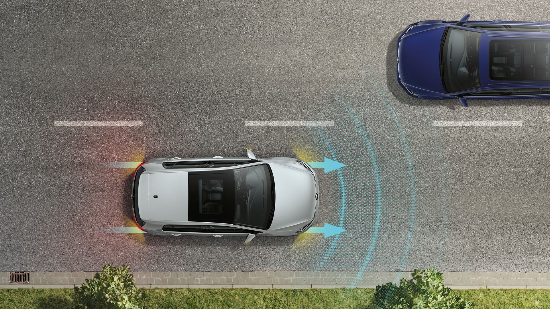 vw volkswagen stauassistent