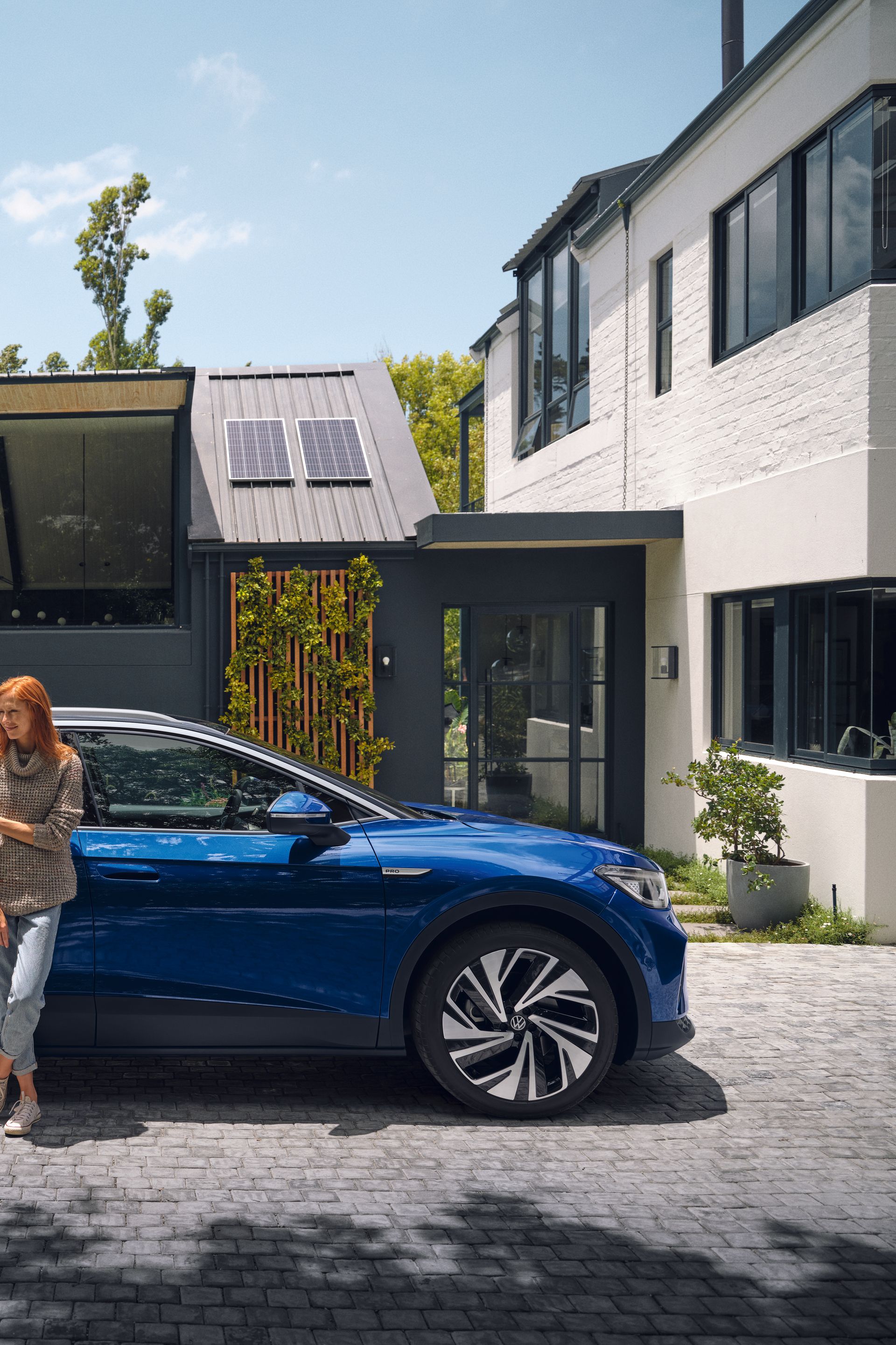 VW ID.4 i parkuar