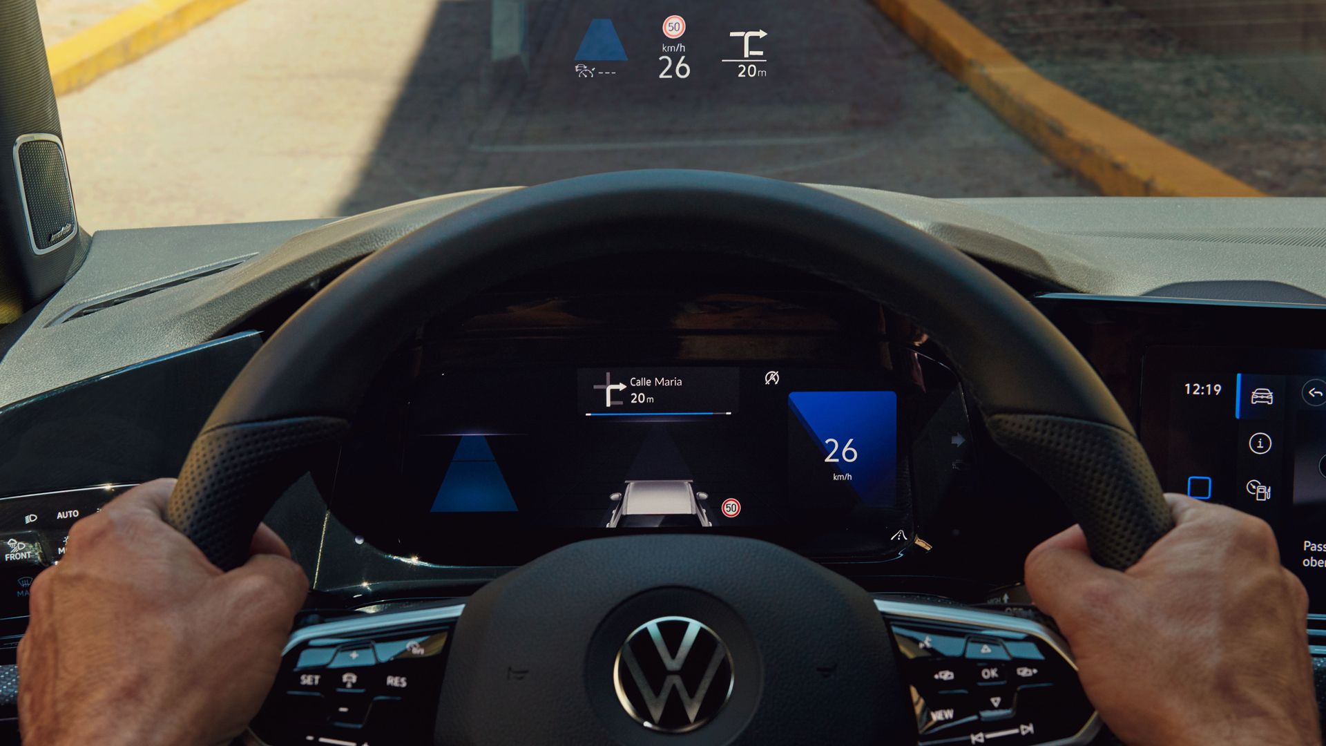 Golfi i ri me Head-up-Display