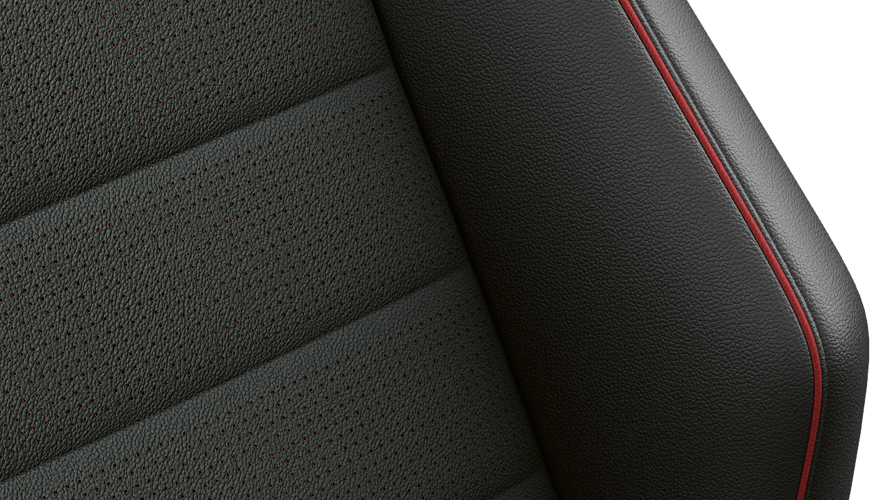 vw volkswagen golf gti leder