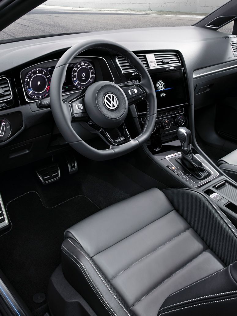 vw golf r interieur cockpit sportsitze