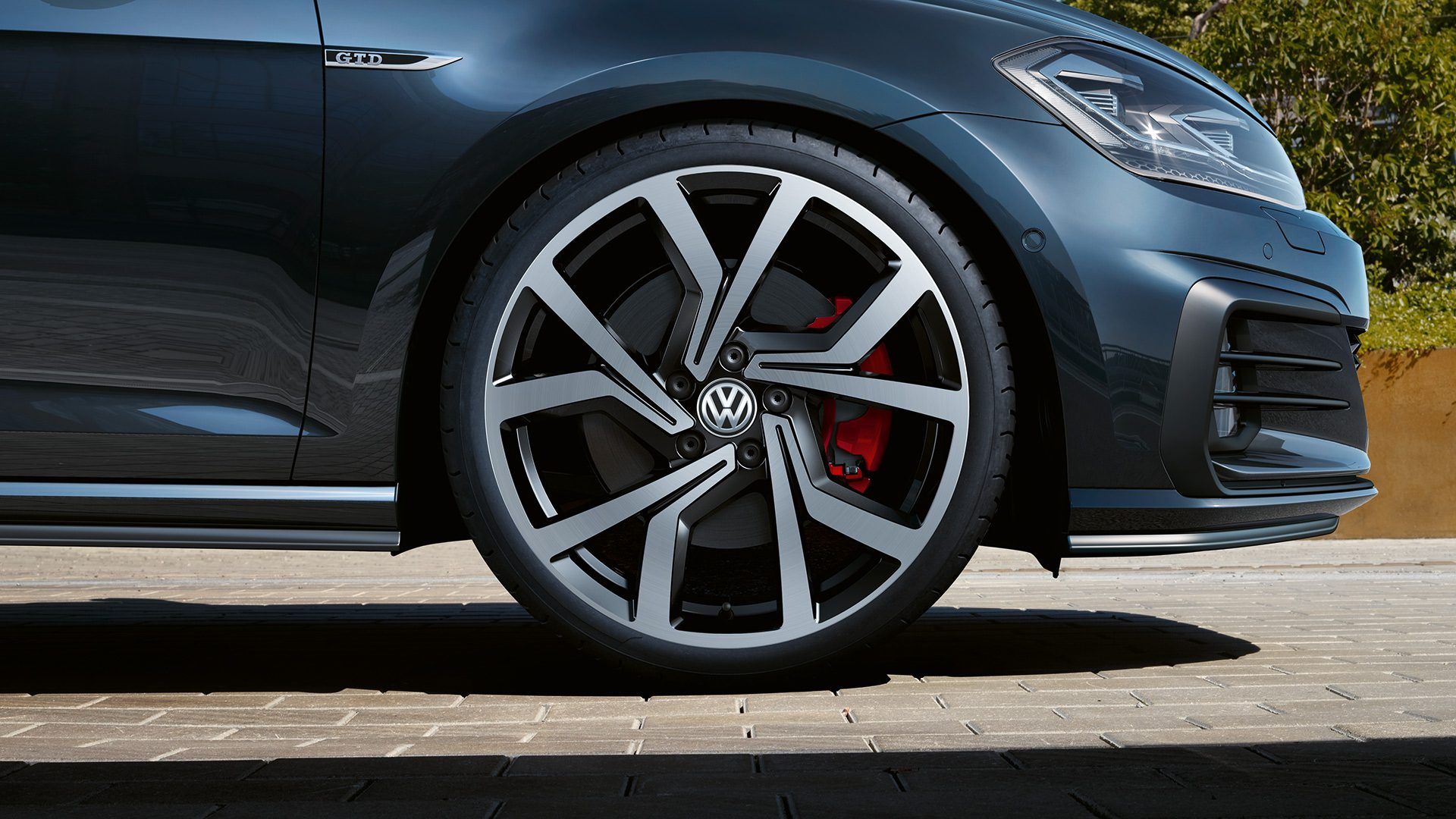 vw volkswagen golf gtd felgen seitenansicht