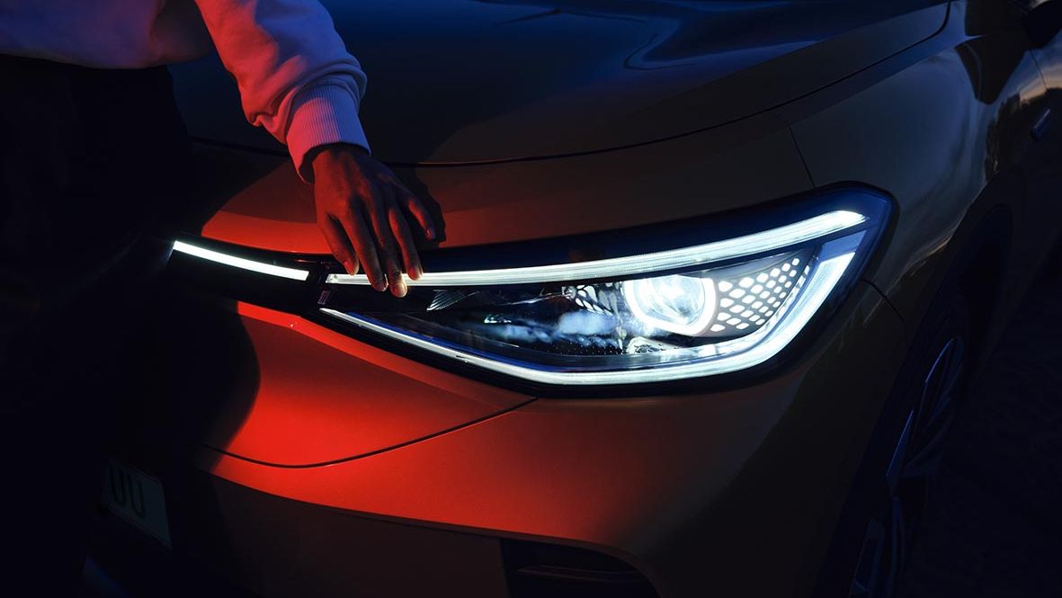 Fenerët me drita IQ. Light LED Matrix tek ID.4