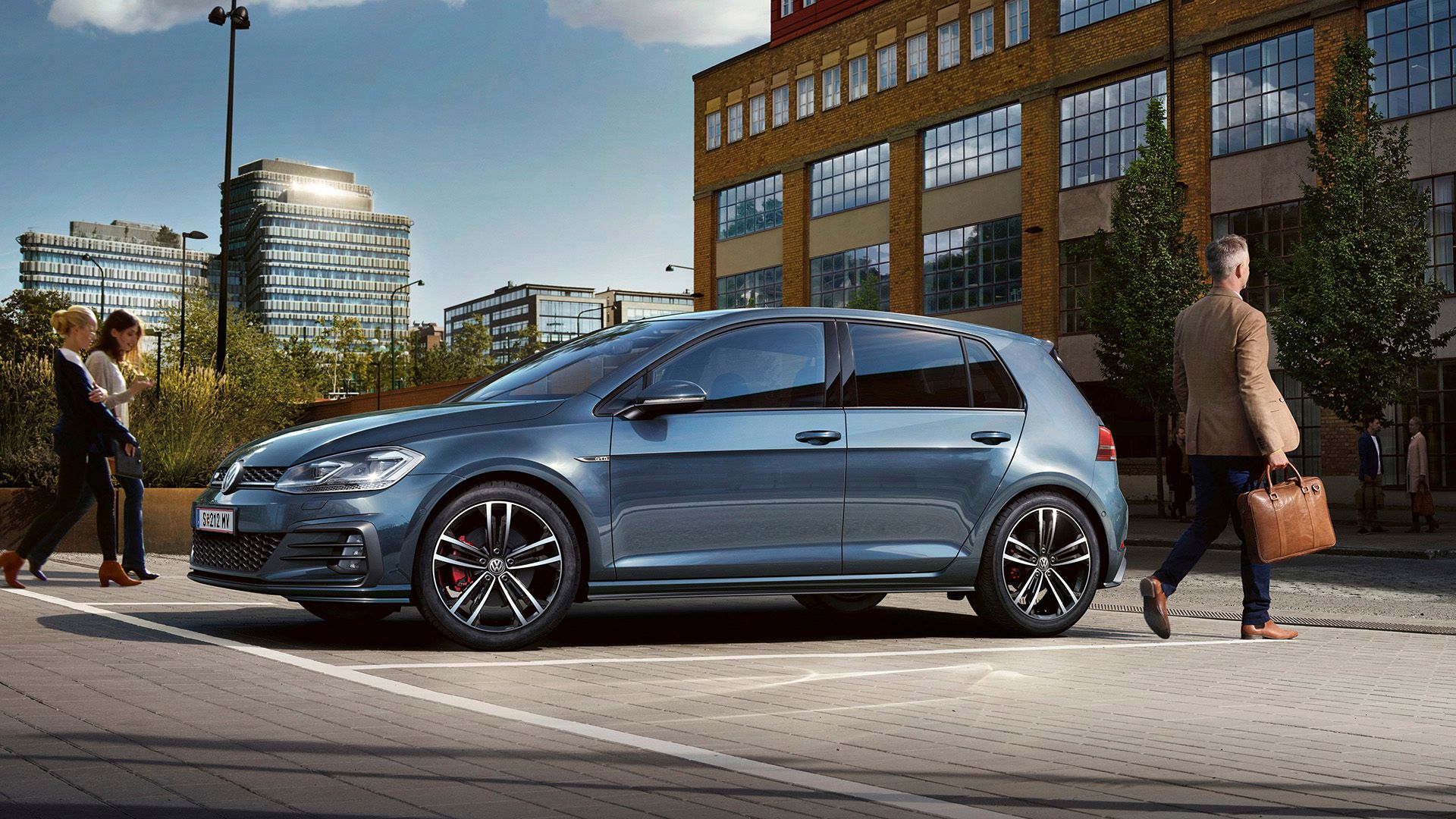 vw golf gtd seitenansicht