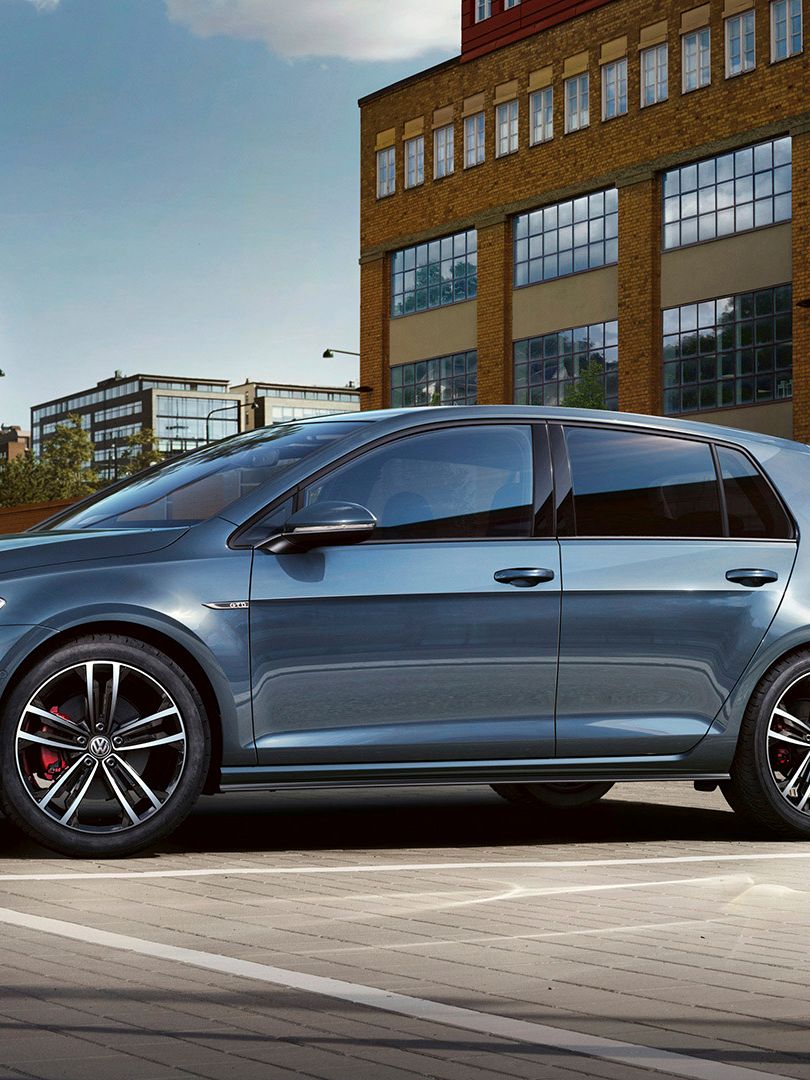 vw golf gtd seitenansicht