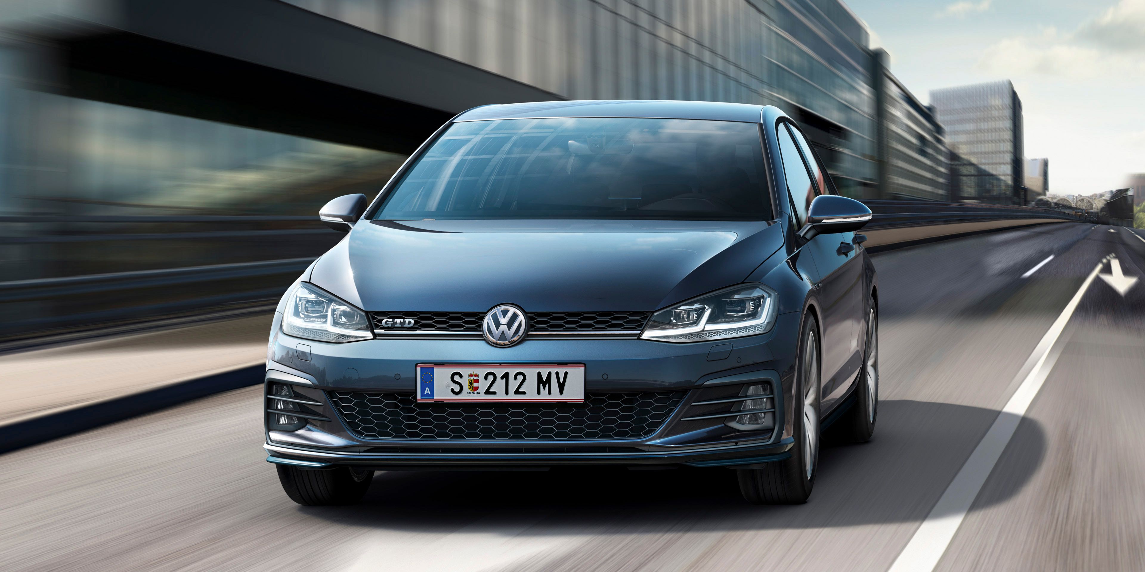 vw volkswagen golf gtd front vorne