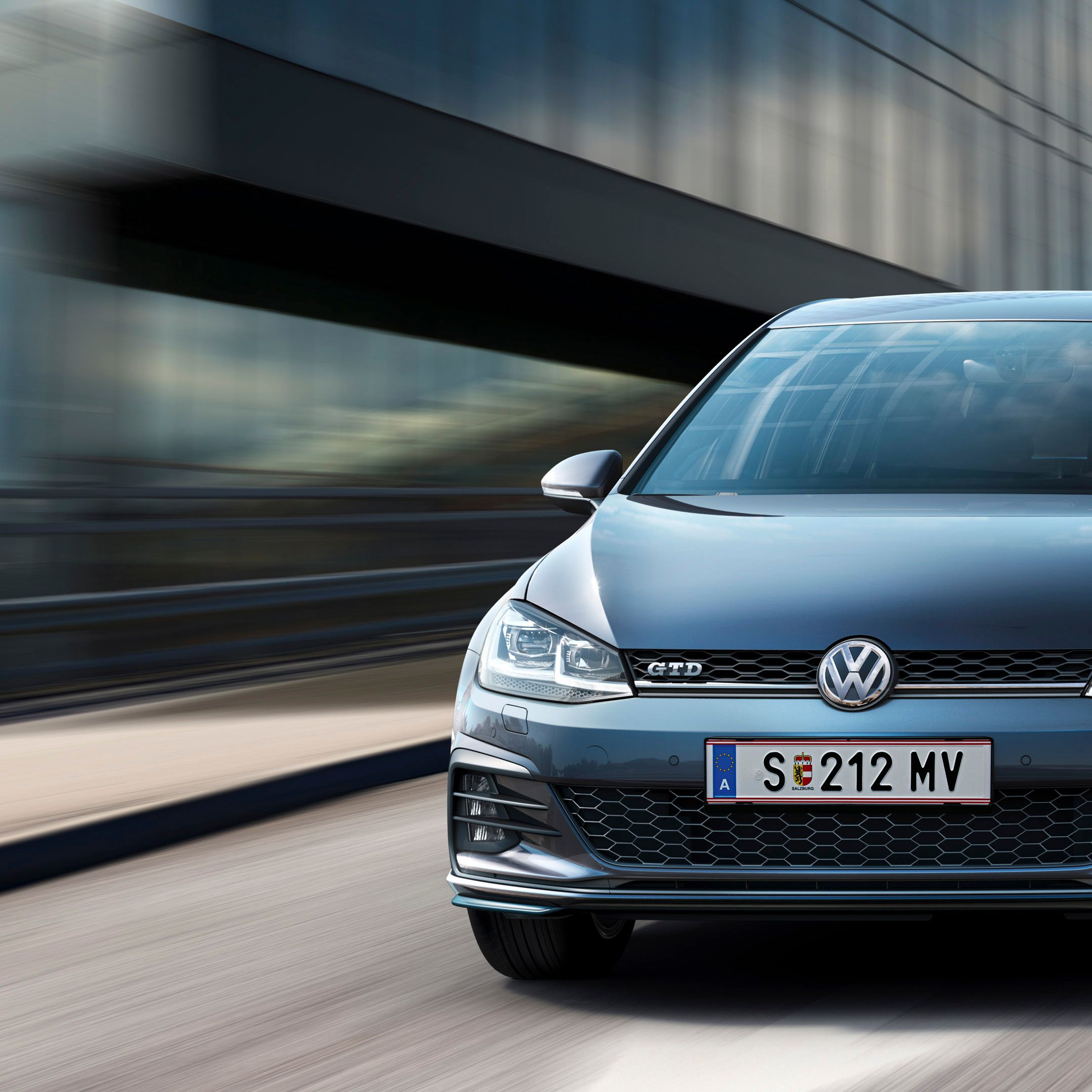 vw volkswagen golf gtd front vorne