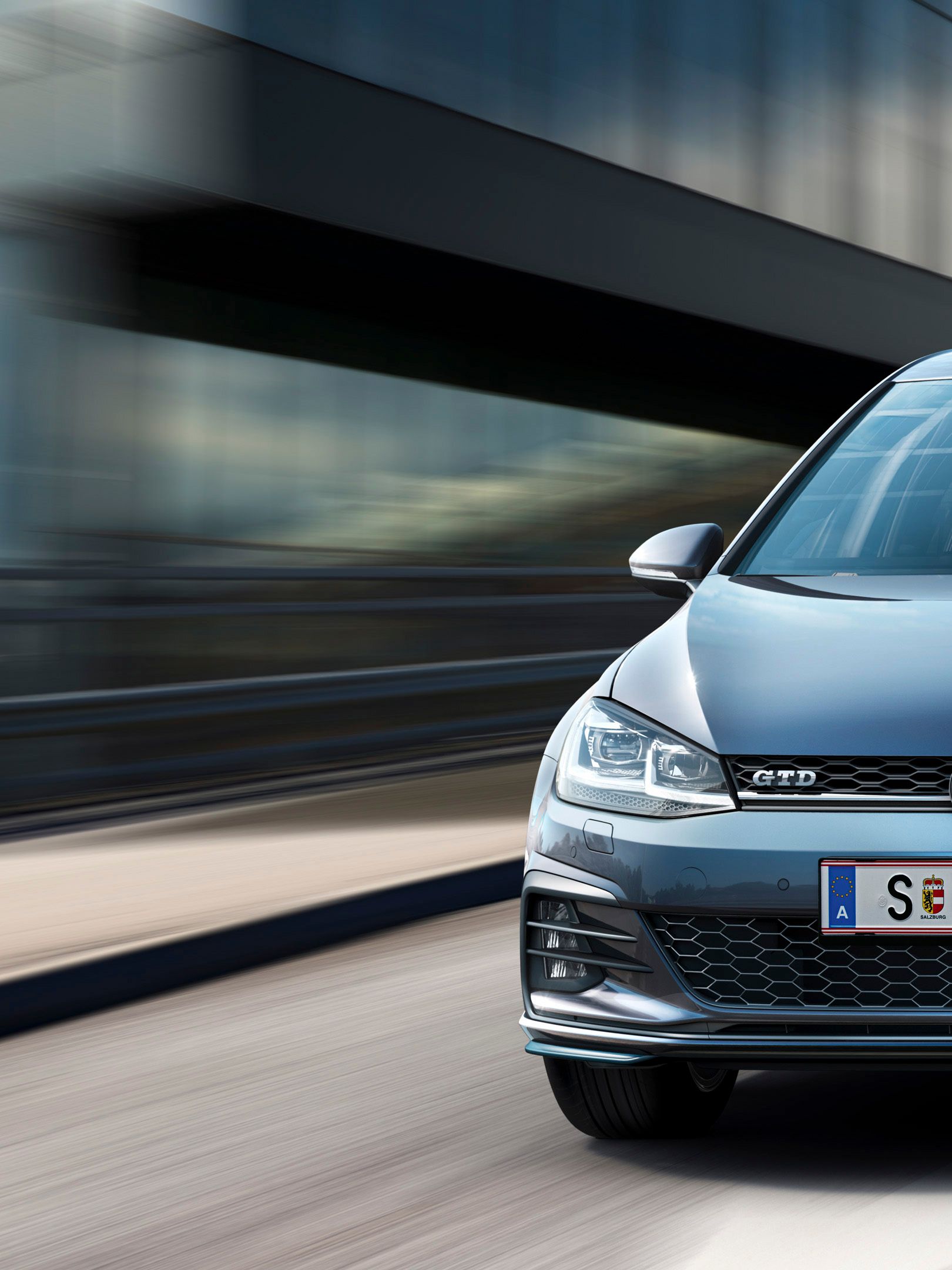 vw volkswagen golf gtd front vorne