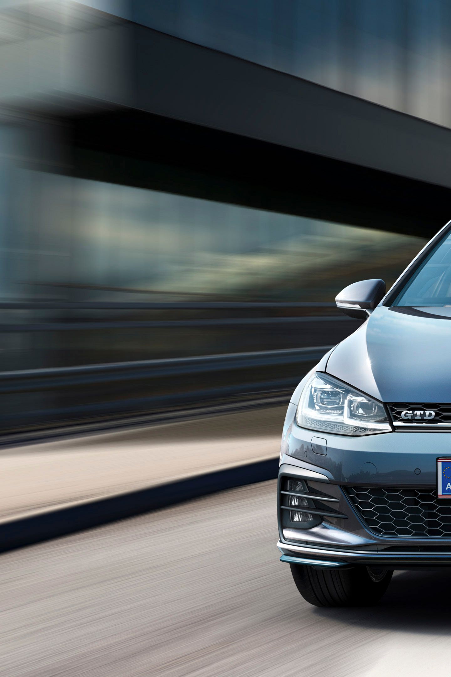 vw volkswagen golf gtd front vorne