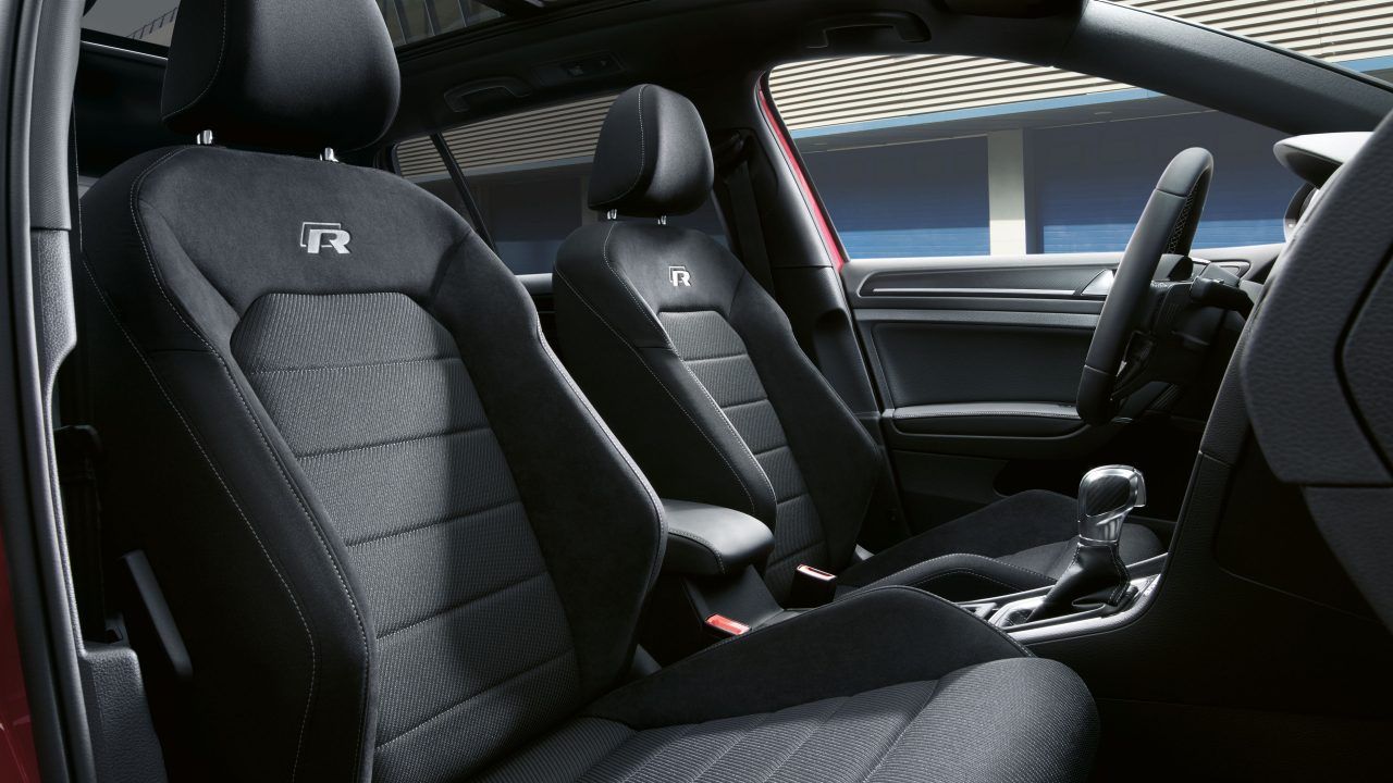 vw volkswagen golf r innenansicht