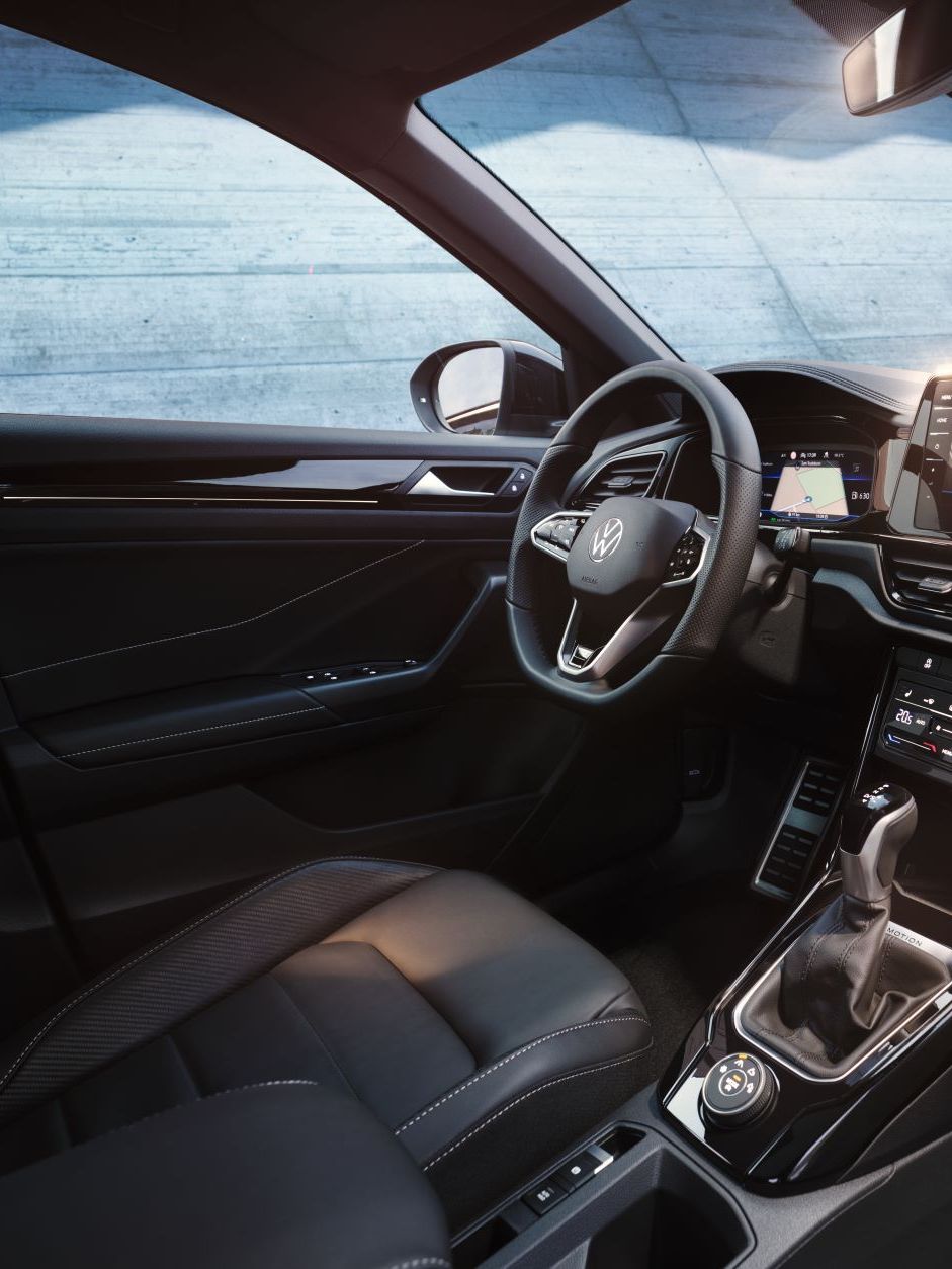 Interieur VW T-Roc R-Line mit Black Style Paket