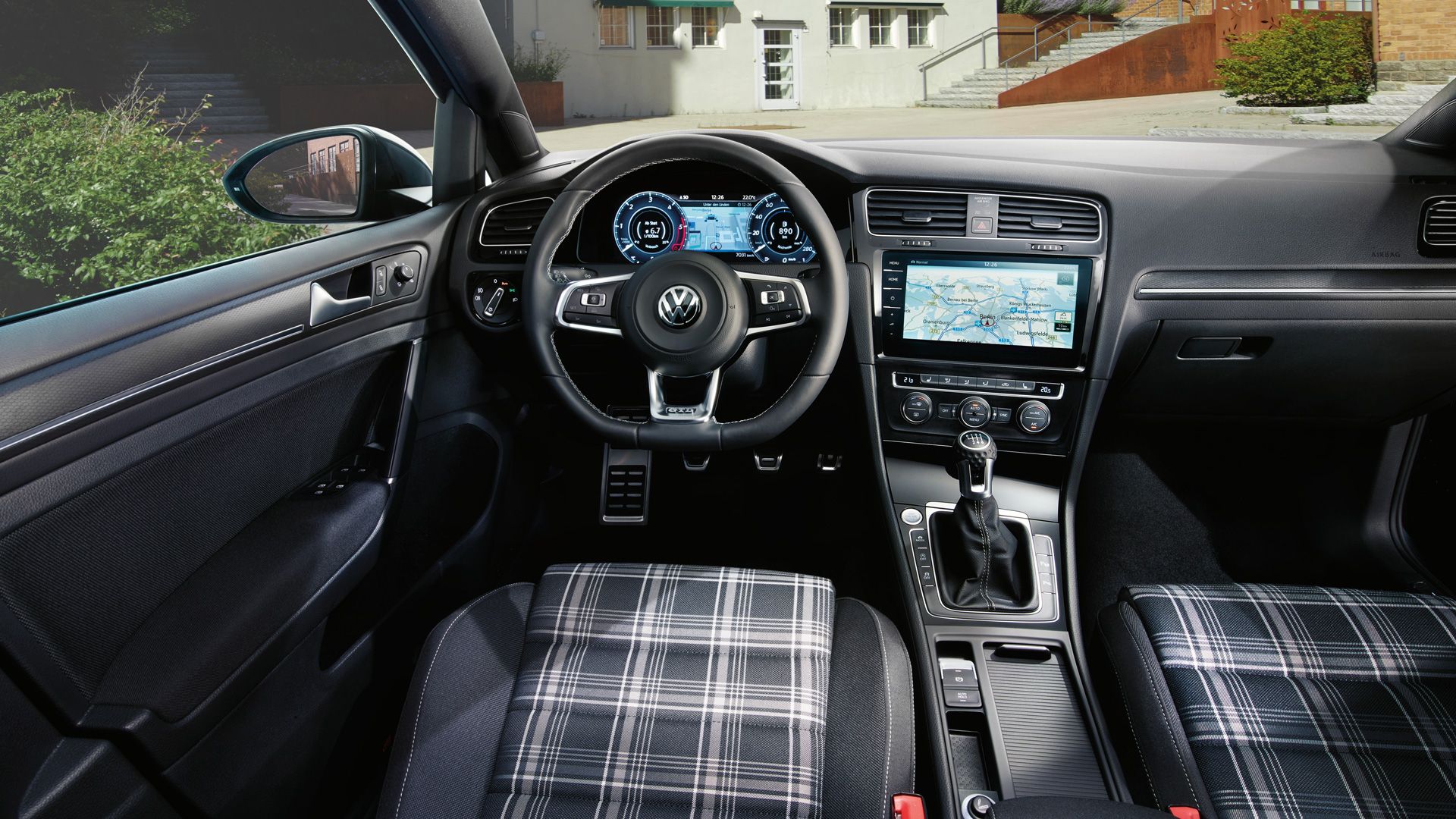 vw volkswagen golf gtd innen cockpit interieur