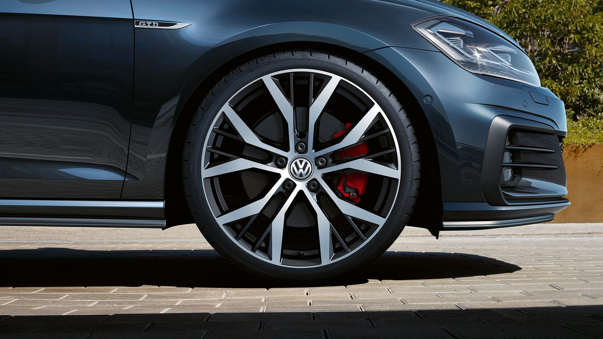 vw volkswagen golf gtd felgen seitenansicht